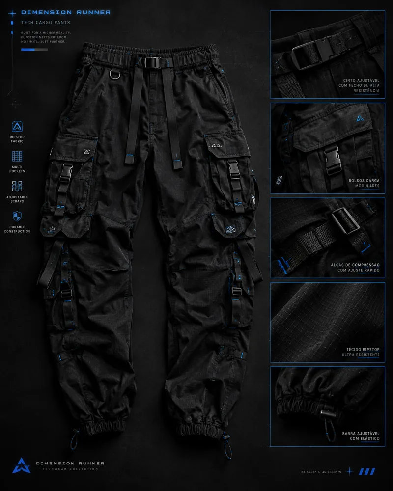 Calça Cargo Dimension Runner
